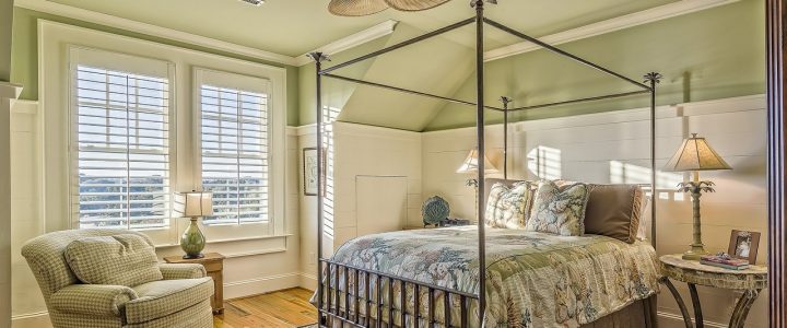 Inrichten van de gasten slaapkamer