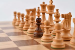 Een schaakbord